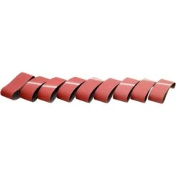 LUX Schleifband-Set 75 Mm X 457 Mm 9-teilig