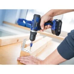 LUX-TOOLS 20 V Akku-Bohrschrauber ABS-20Li Inkl. 1,5 Ah Akku, Mit Koffer -LUX 4007873808036 A01 28 03 18