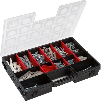 LUX Dübel- und Schraubenset 376-teilig LUX Dübel- Und Schraubenset 376-teilig -LUX 4007874851284 S02 090118