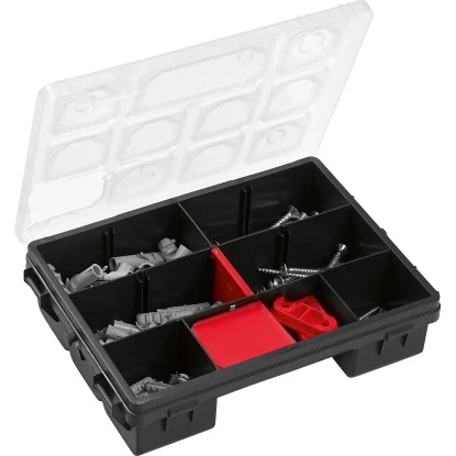 LUX Dübel- und Schraubenset Multi 136-teilig LUX Dübel- Und Schraubenset Multi 136-teilig -LUX 4007874851307 S02 090118