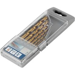 LUX TIN Spiralbohrer-Set Comfort 6-teilig -LUX 4007875711068 kat01 090616