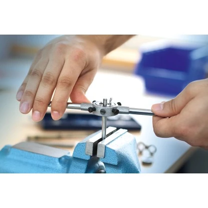 LUX Schneideisen Set Stahl M4 - M10 Comfort LUX Schneideisen Set Stahl M4 - M10 Comfort -LUX 521138 picture 1