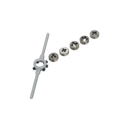 LUX Schneideisen Set Stahl M4 - M10 Comfort LUX Schneideisen Set Stahl M4 - M10 Comfort -LUX 521138 picture 2