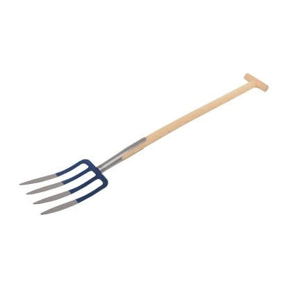 LUX Grabegabel mit 4 Lanzenzinken eingestielt 115 cm LUX Grabegabel Mit 4 Lanzenzinken Eingestielt 115 Cm -LUX 591099 picture1