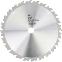 LUX HM-Kreissägeblatt Holz Ø 315 Mm 24 Zähne