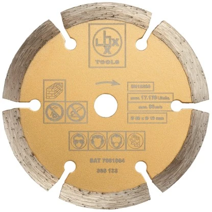 LUX Diamant-Mini-Trennscheibe 89 mm LUX Diamant-Mini-Trennscheibe 89 Mm -LUX 617740 2137 1