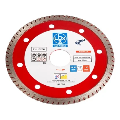 LUX Diamant-Trennscheibe Vollrand 115 mm LUX Diamant-Trennscheibe Vollrand 115 Mm -LUX 655680 2137 1 1