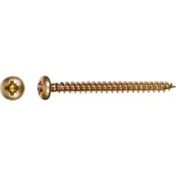 LUX Halbrundkopf Universalschraube PZ-Antrieb Ø 6 Mm X 60 Mm 100 Stück