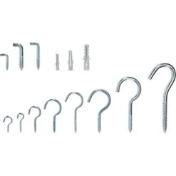 LUX Haken- Und Dübelsortiment 400-teilig