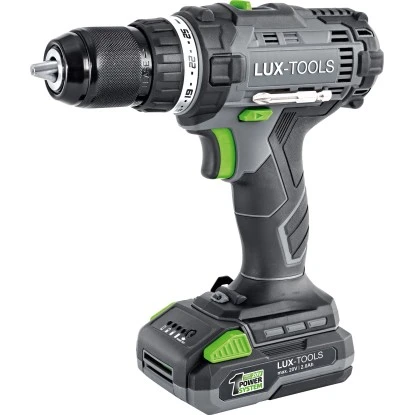 LUX Akku-Bohrschrauber-Set 1 PowerSystem A-BS-20 LUX Akku-Bohrschrauber-Set 1 PowerSystem A-BS-20 -LUX 871960699 S01 041119 RET02